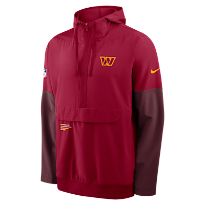 Washington Commanders Well Rounded Anorak Men's Nike NFL 1/2-Zip